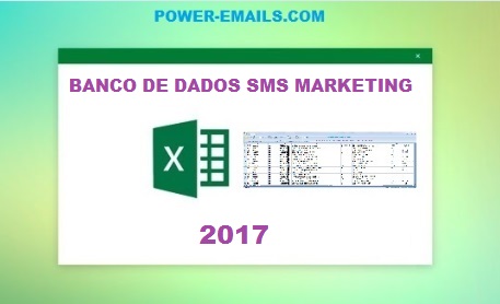 lista excell power emails